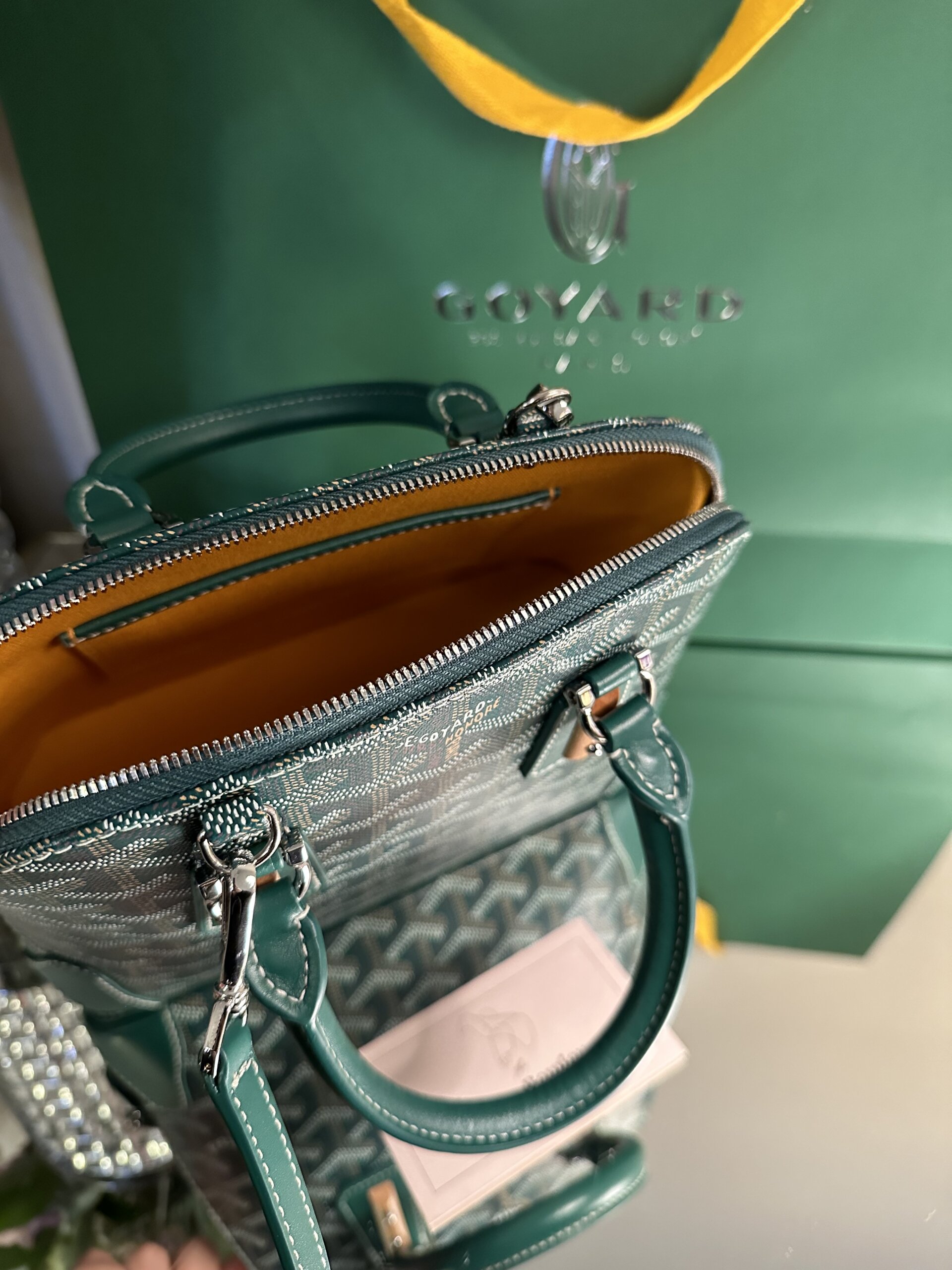 Goyard Green Sac Vendôme Mini – Trusty